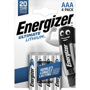 Energizer Ultimate Lithium batteries for TrapSensor - 4 AAA batteries